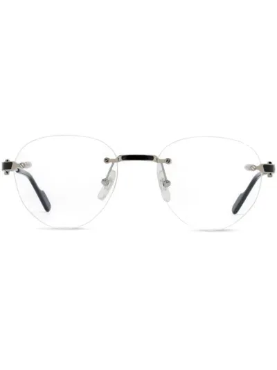 Cartier Round-frame Glasses In Metallic