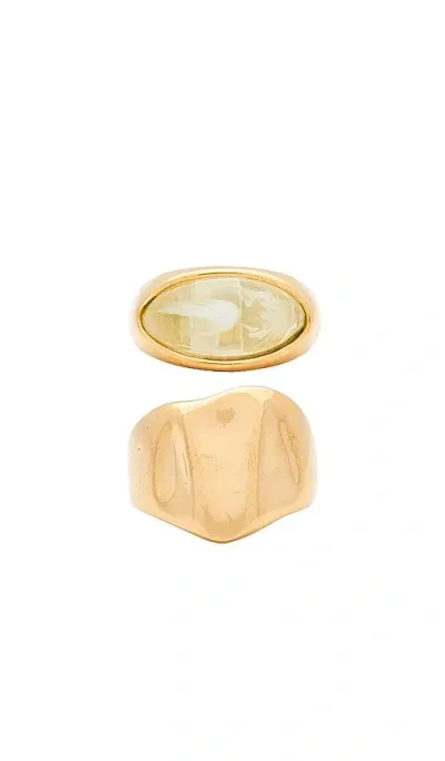 Casa Clara Alba Ring Set In 金色