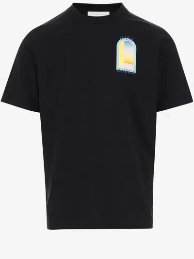 Casablanca Cotton T-shirt With Logo In Non Definito