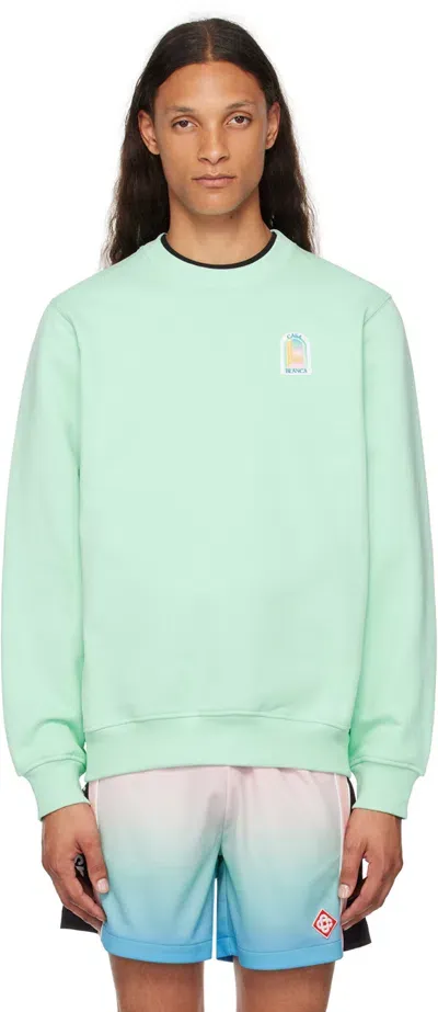 Casablanca Green L'arc Colore Sweatshirt