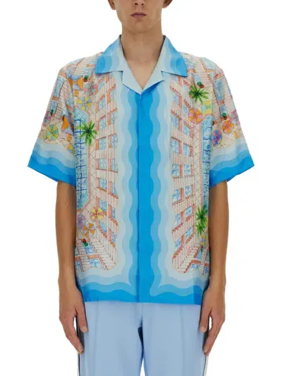 Casablanca Silk Shirt In Multicolor