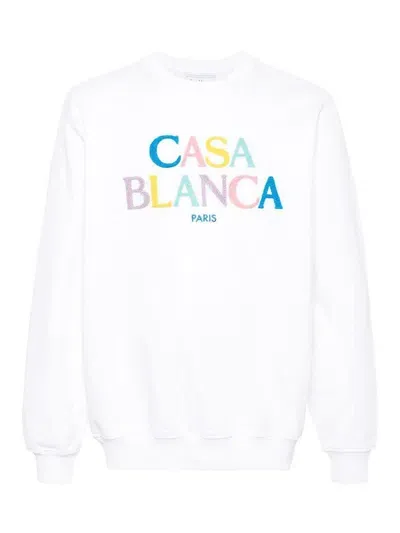 Casablanca Sweatshirt In Blanco