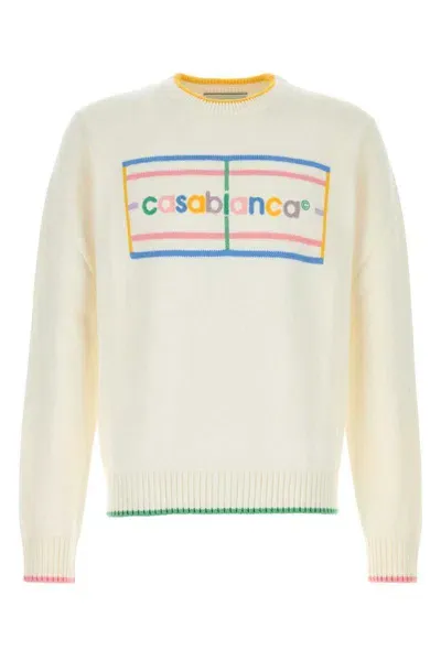 Casablanca Sweatshirts In White