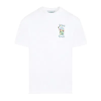 Casablanca T-shirt In Jeu Colore