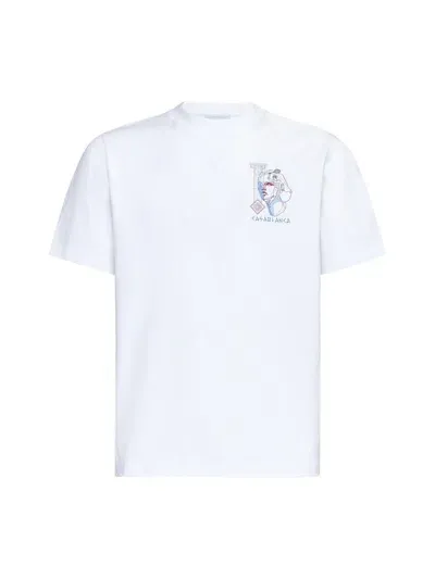 Casablanca T-shirts And Polos In White