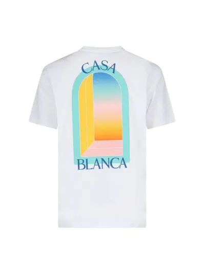 Casablanca T-shirts In White