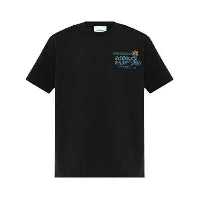 Casablanca T-shirts In Black