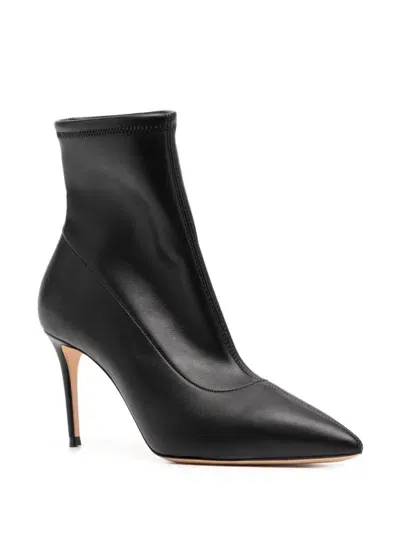 Casadei Blade 100mm Boots In Black