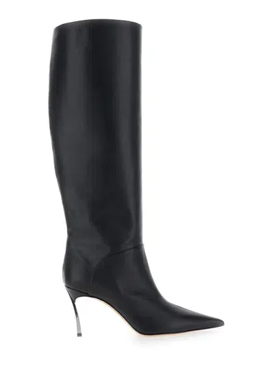 Casadei Boots In Black