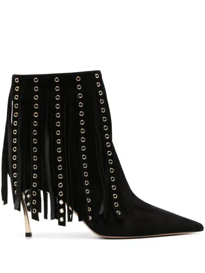 Casadei Boots In Black