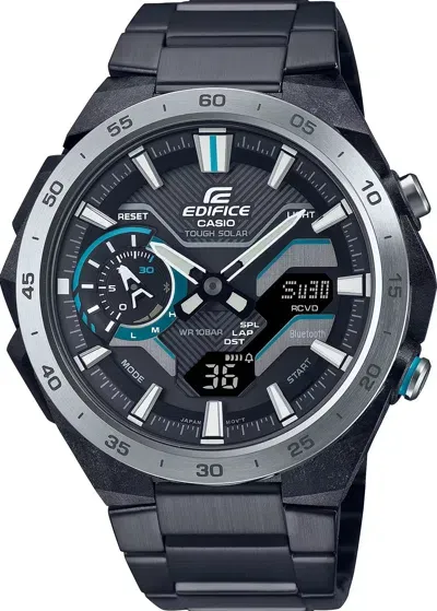 Casio Edifice Watches Mod. Ecb-2200dd-1aef In Black