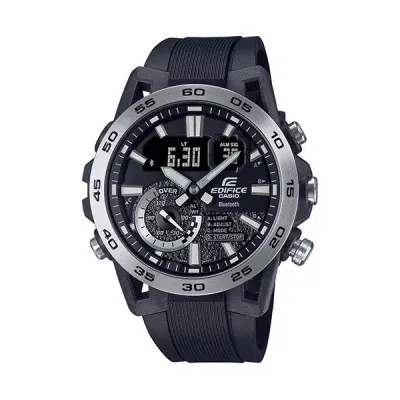 Casio Edifice Watches Mod. Ecb-40p-1aef In Black