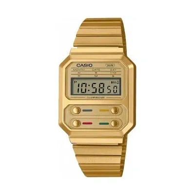 Casio Eu Casio Edgy Collection In Gold