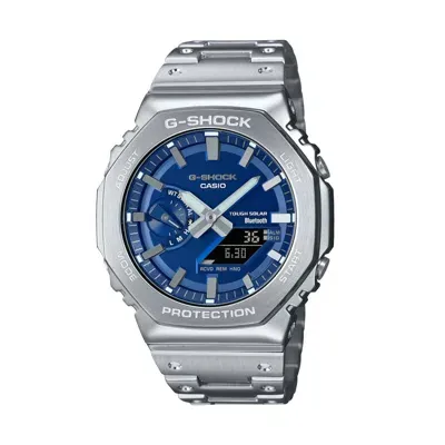 Casio G-shock Master Of G Mod. Oak Full Metal - Blue Vapor Serie Bluetooth® In Metallic