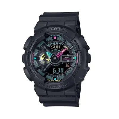 Casio G-shock Mod. Gs-basic - Matte Fluo Serie In Black