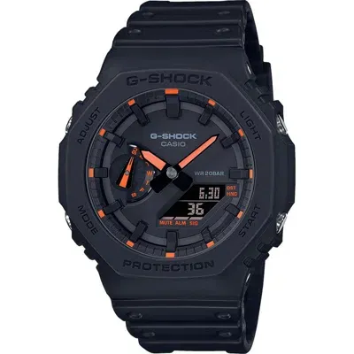 Casio G-shock Mod. Oak - Neon Orange Index In Black