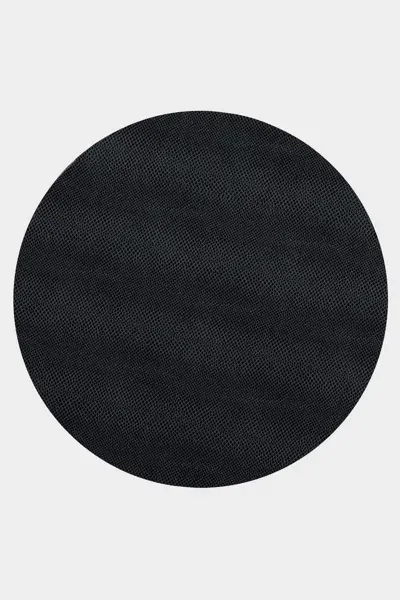 Caspari Snakeskin Felt-backed Placemat In Black