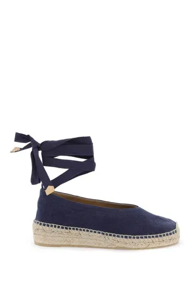 Castaã±er Gea Ballet Flats Espadrilles In Blue