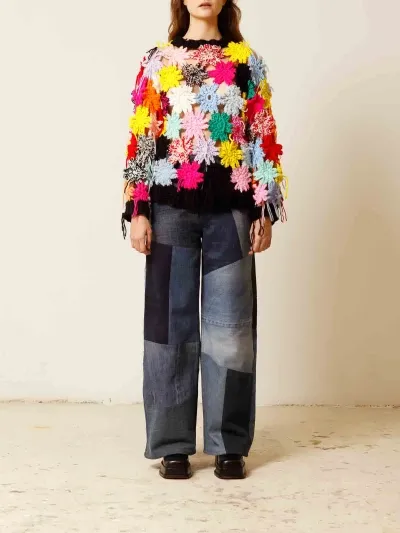 Cavia Romeo Crew Neck In Multicolour