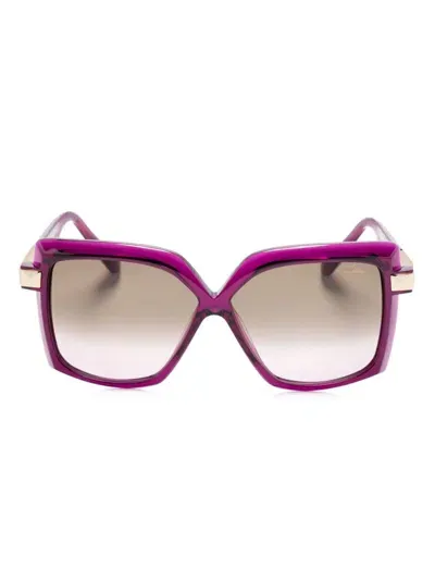 Cazal Oversize-frame Sunglasses In Purple