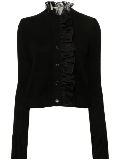 Cecilie Bahnsen Oscar Cardigan In Black