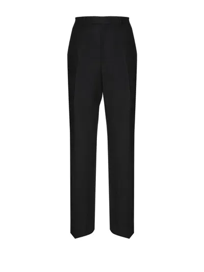 Celine Mid-rise Bnf Tux Pants In Ultra Black