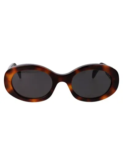 Celine Sunglasses Cl40194 U 53 A In Brown