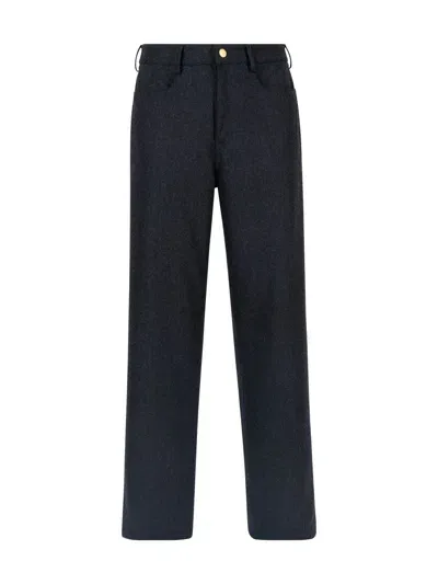 Cellar Door Blake Trousers In Black