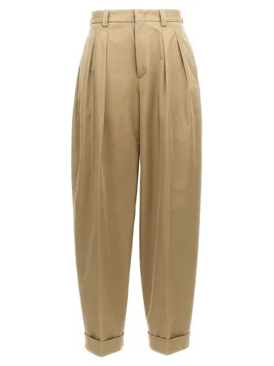 Cellar Door 'frida' Pants In Brown