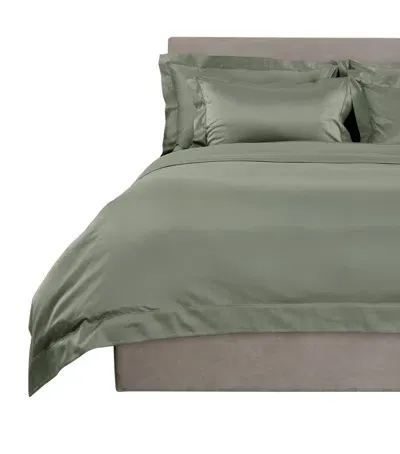 Celso De Lemos Bourdon King Duvet Cover In Green