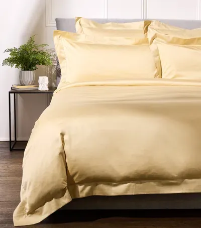 Celso De Lemos Bourdon King Duvet Cover Set In Gold