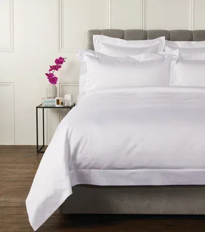 Celso De Lemos Capela King Duvet Cover In White