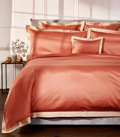 Celso De Lemos Emma Super King Duvet Cover In Pink