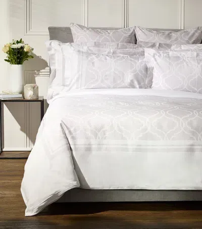 Celso De Lemos Roowa King Fitted Sheet In White