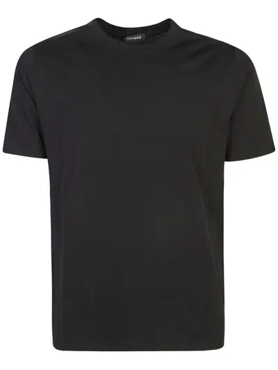 Cenere Maglieria Cenere Gb T-shirt Girocollo In Black