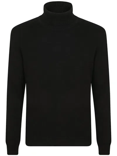 Cenere Maglieria Sweaters In Black