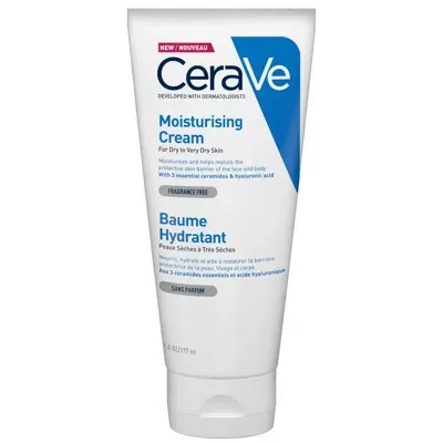 Cerave Moisturising Cream 177ml In White