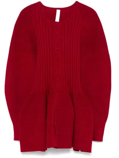 Cfcl Pottery Cardigan In Red