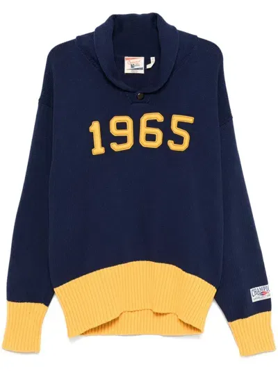 Champion 1965-patch Sweater In Blue