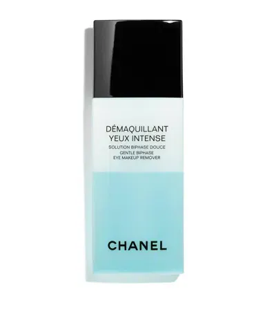 Chanel Démaquillant Yeux Intense Gentle Biphase Eye Makeup Remover In White