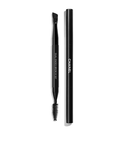 Chanel Pinceau Duo Sourcils Dual-ended Brow Brush N°207 In White