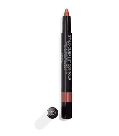 Chanel Stylo Ombre Et Contour 3-in-1 Eyeshadow, Eyeliner And Kohl Pencil In Attaya