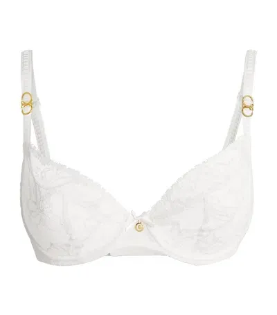 Chantelle Orchids Underwired Bra In Ivory