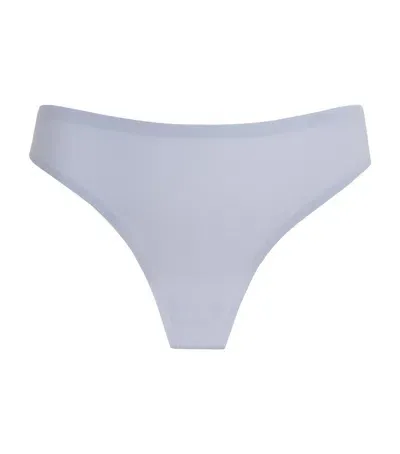 Chantelle Soft Stretch Thong In Blue