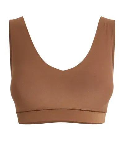 Chantelle Softstretch Padded Bra In Brown