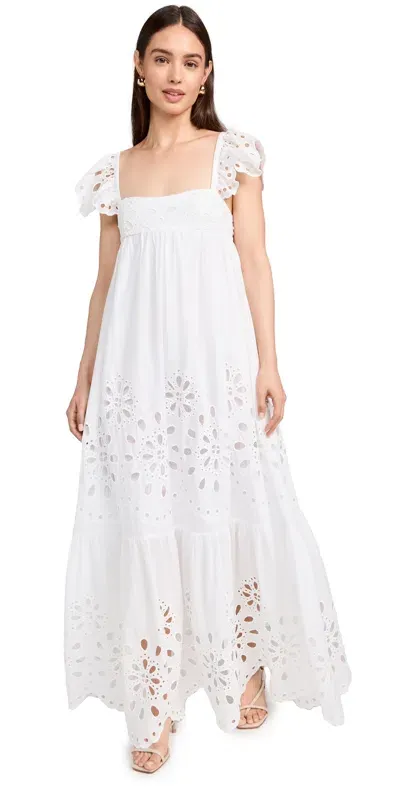 Charina Sarte Chloe Maxi Dress White