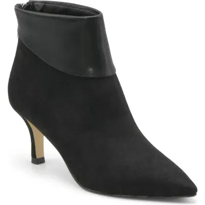 Charles By Charles David Alice Pointed Toe Bootie In Black-mssm