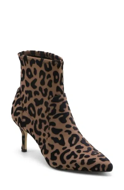 Charles By Charles David Arber Leopard Bootie In Tan