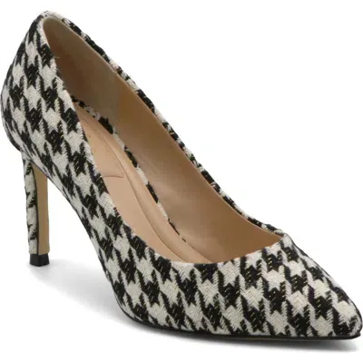 Charles By Charles David Sublime Pointed Toe Pump In Black-white