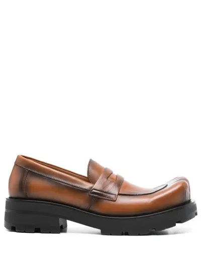 Charles Jeffrey Loverboy 45mm Moggies Loafers In Brown